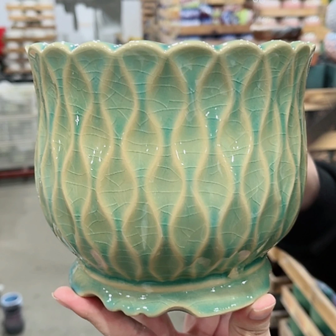 【闪购商品】陶瓷花盆