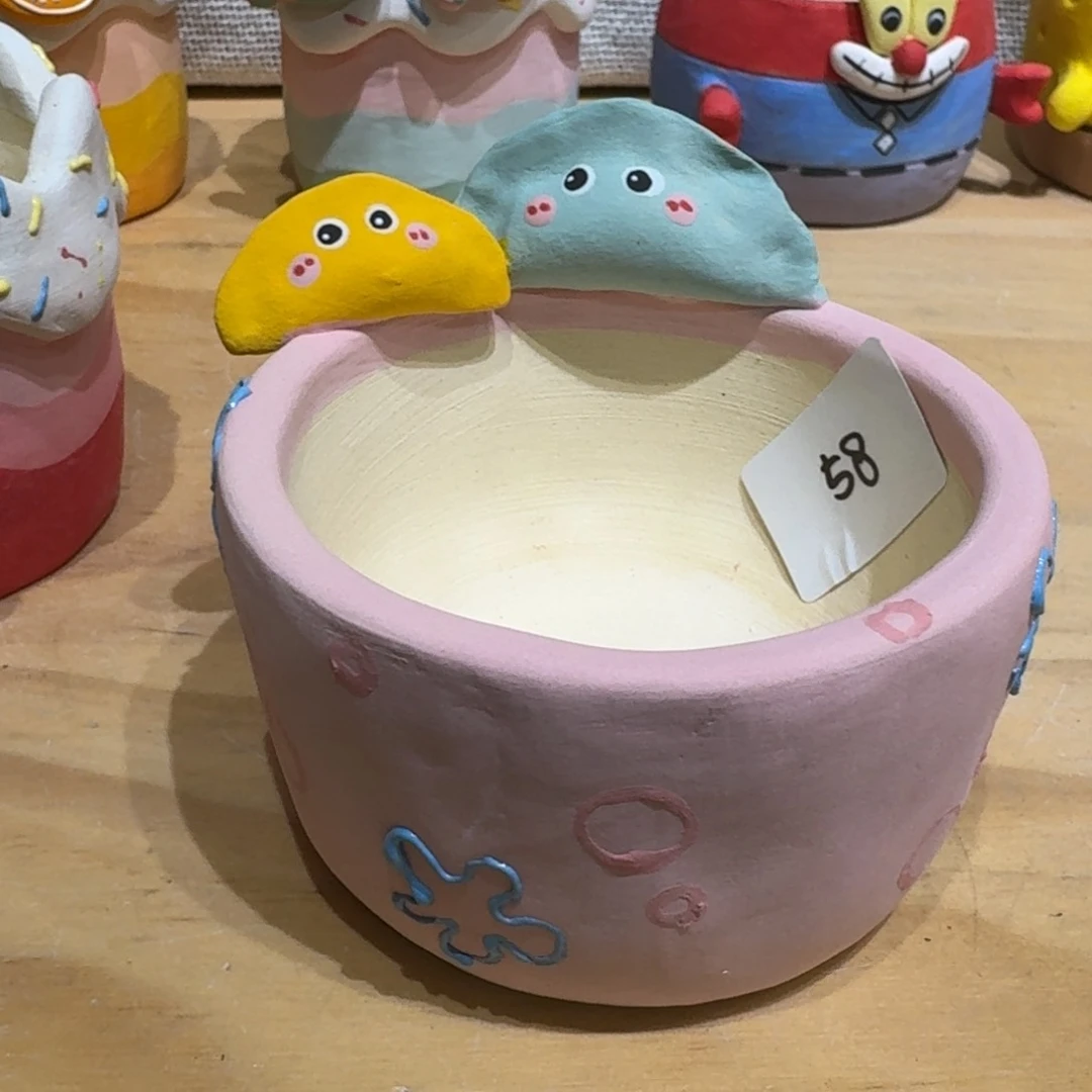 红陶K*0129-10盆盆盆