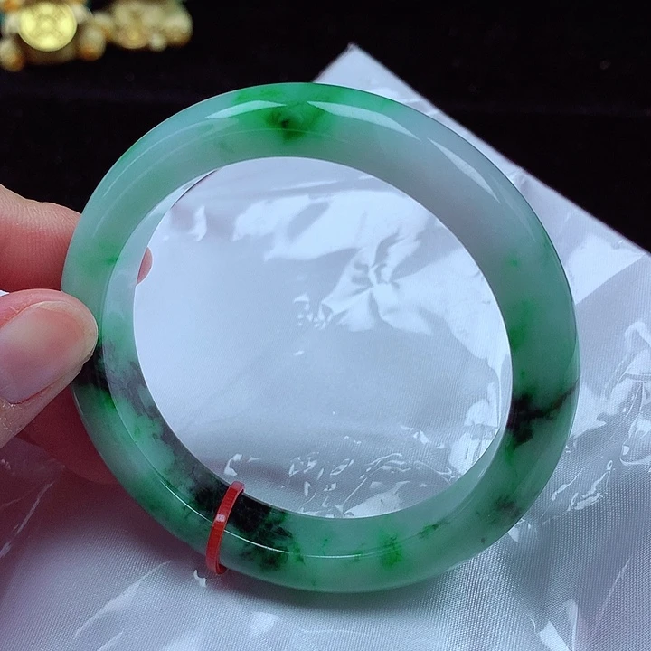 未镶嵌手镯翡翠61圈