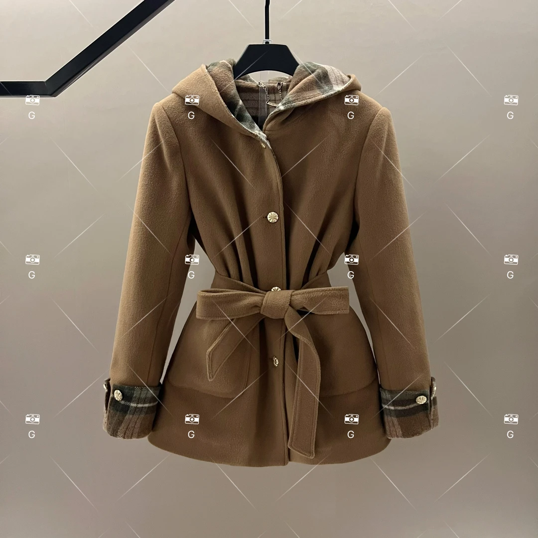 秋冬气质小香风时尚设计师中长款羽绒服 GS-57665