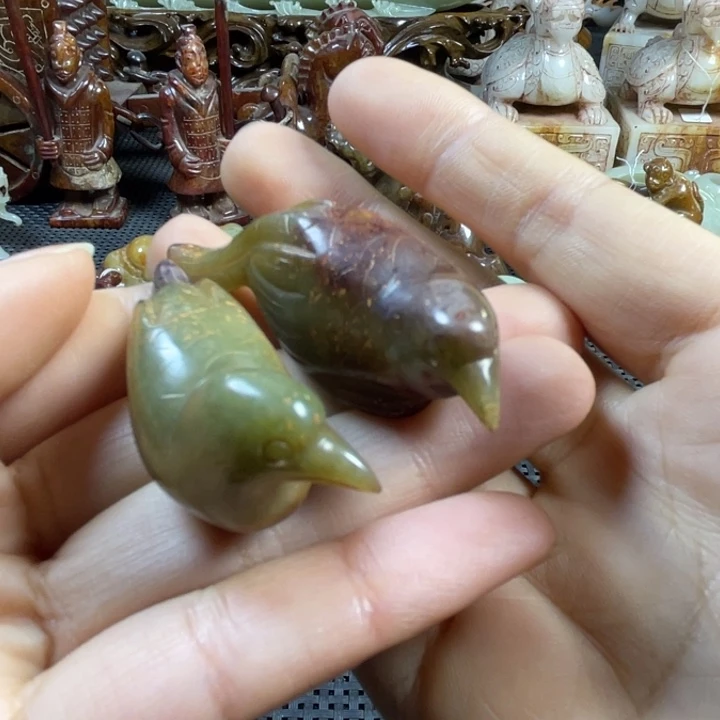 和田玉挂件未镶嵌