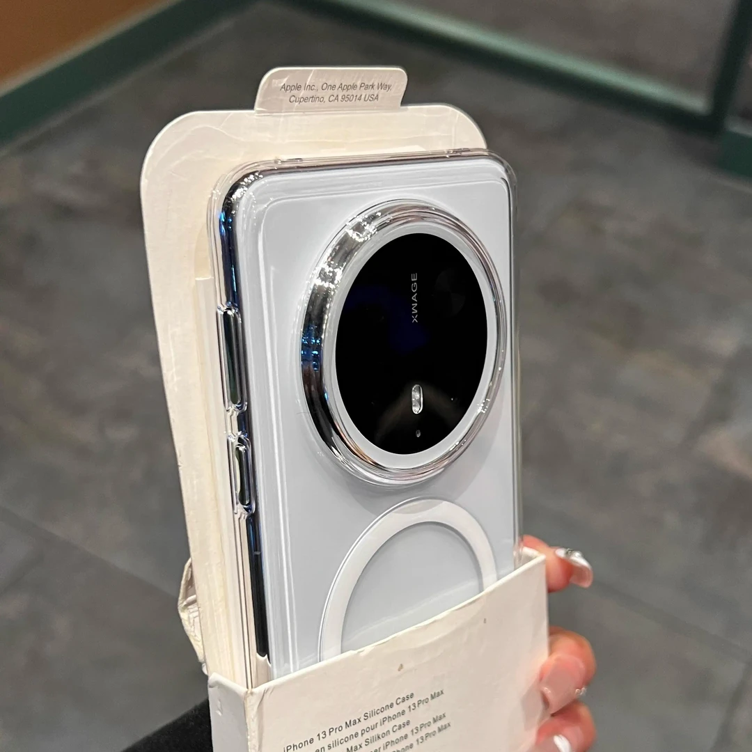 冰晶磁吸高透明适用华为mate70pro手机壳超薄华为mate60简约硬壳