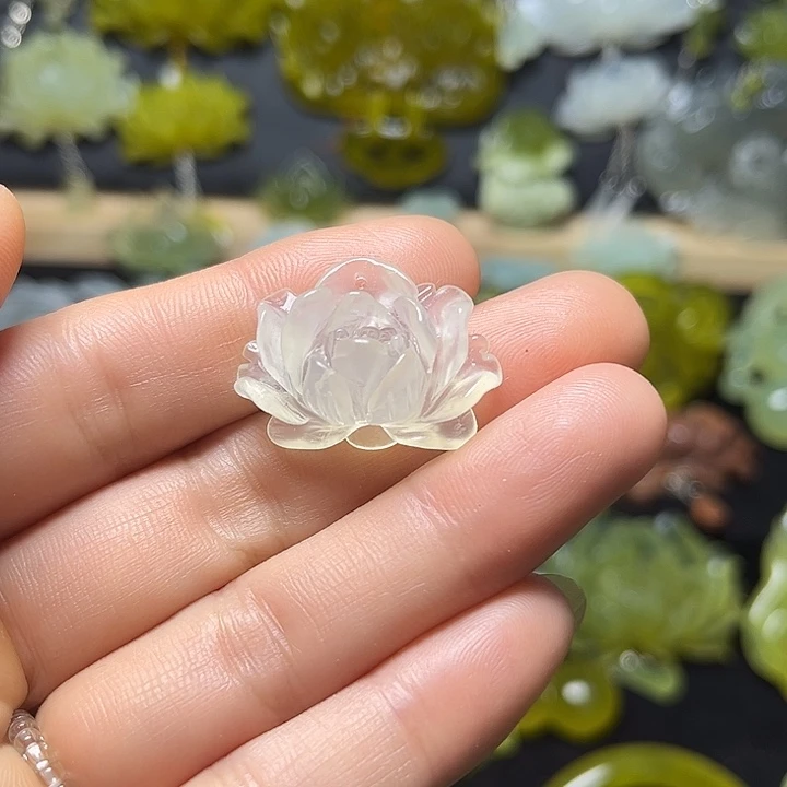 未镶嵌蛇纹石玉发饰