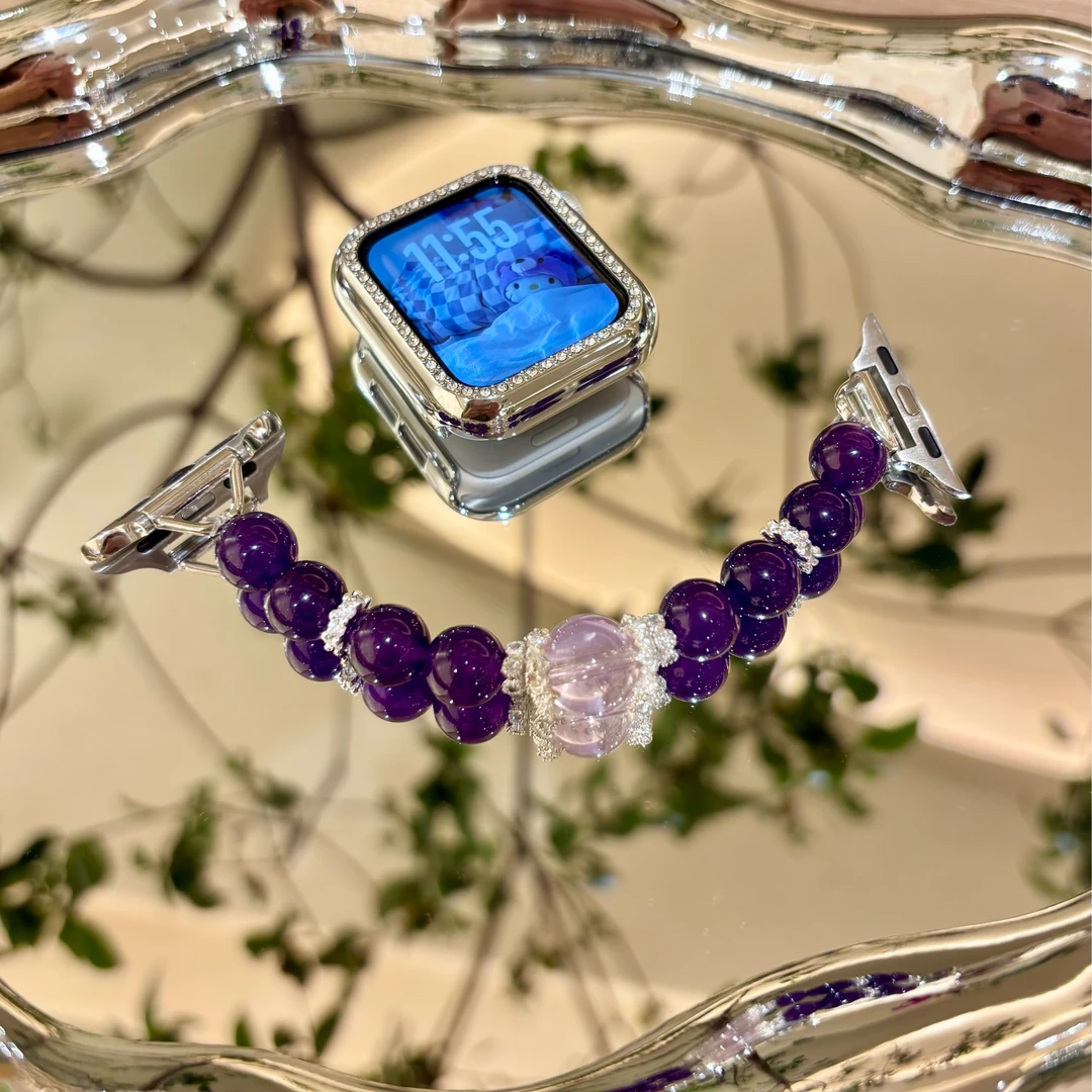 紫曜iwach手表表带s9苹果手表表带applewatch表带s8新款s10