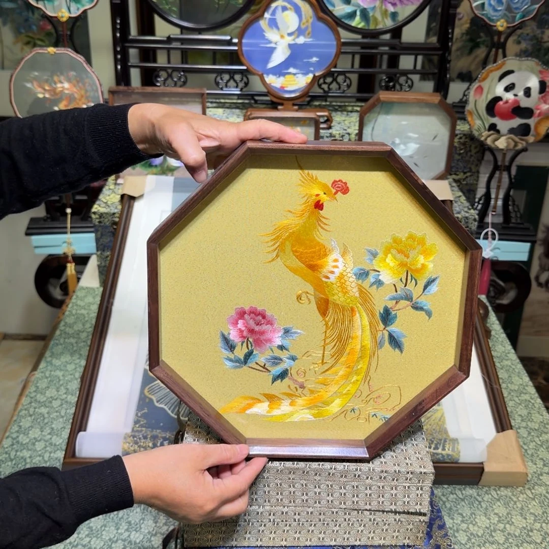 刺绣手工苏绣工艺制作缂丝