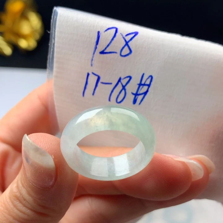 @***）定制翡翠未镶嵌戒圈