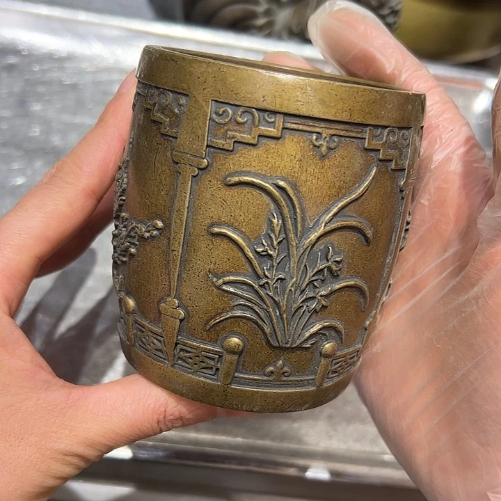 微瑕疵黄铜摆件工艺品