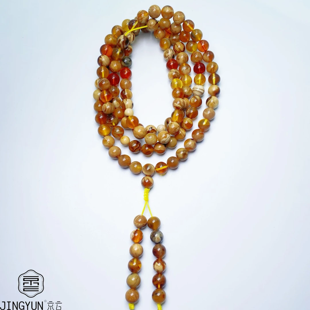 溶洞蜜宝7m+多宝108精致项链颈饰高级