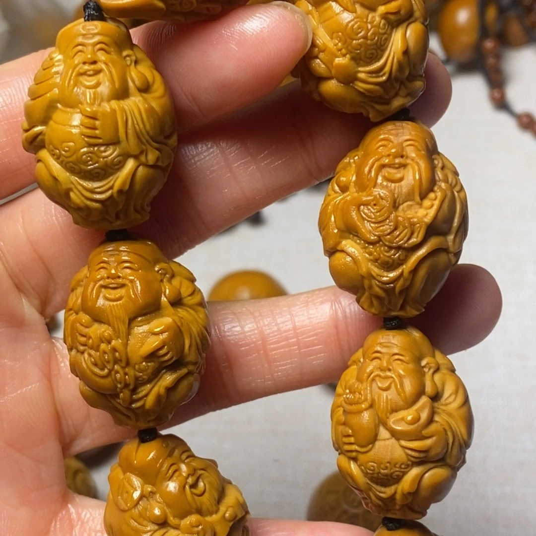 橄榄核手串/手链八大财神