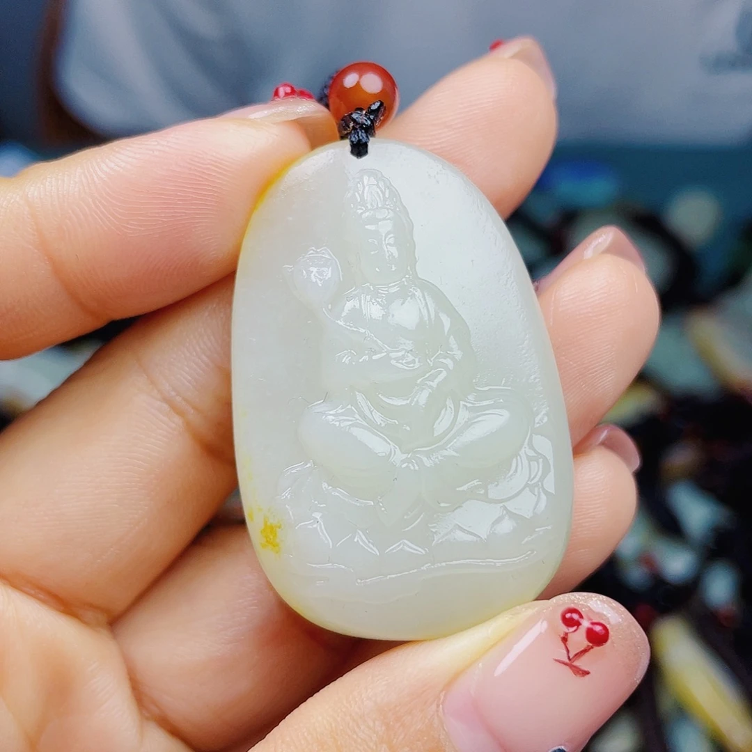 颈饰未镶嵌和田玉