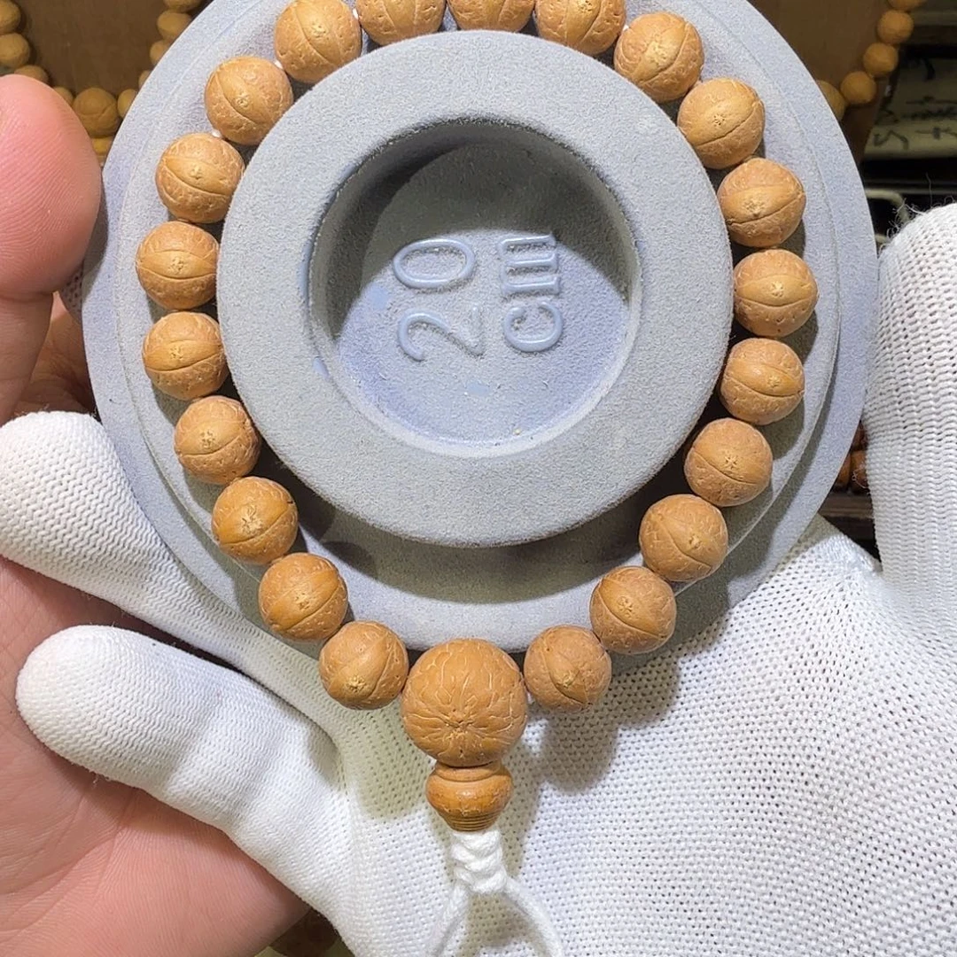 手串凤眼菩提老树11mm玉华底