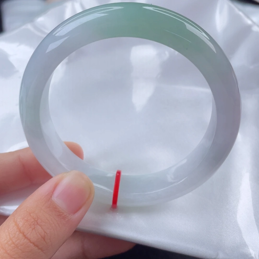 翡翠手镯未镶嵌56.5正圈