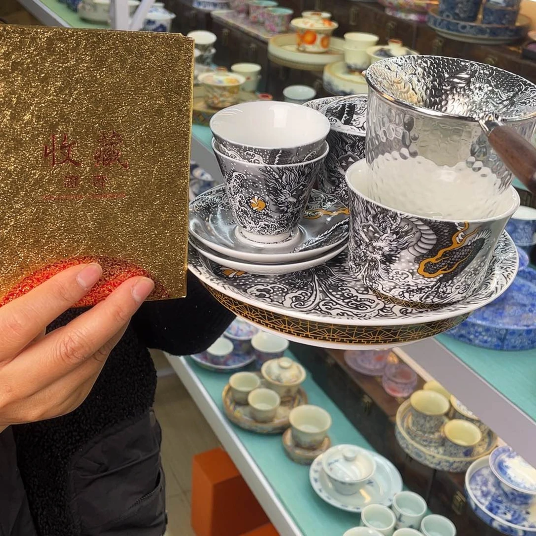 盖碗茶具套装家用链接