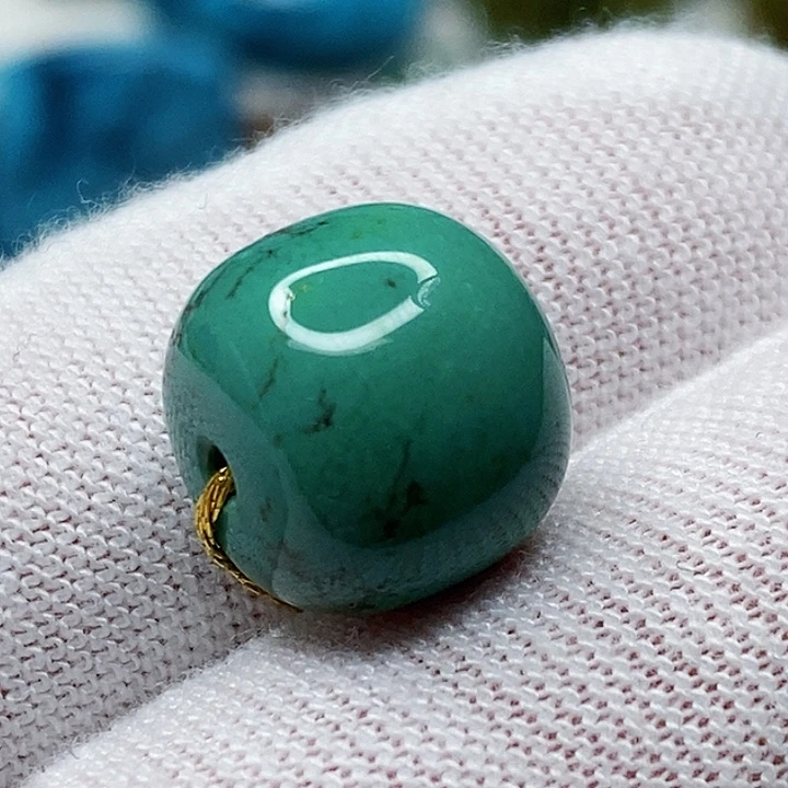 绿松石未镶嵌天然原矿 地大质检