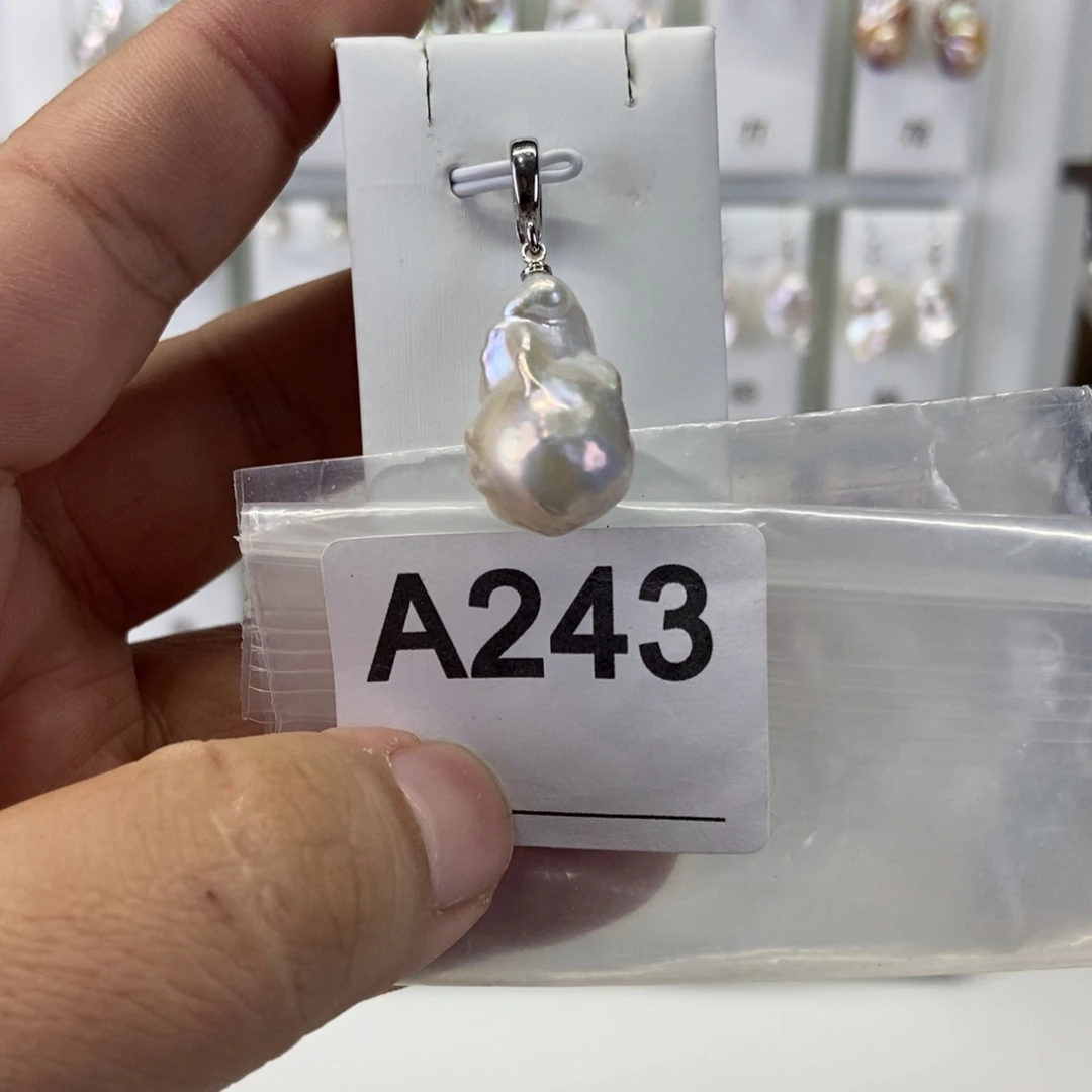 吊坠(不含链)合金淡水珍珠