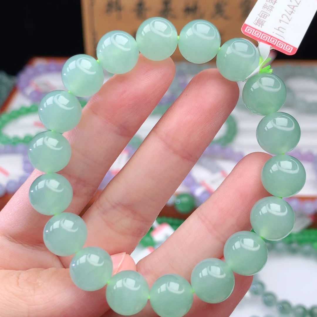 翡翠手链未镶嵌翡翠10.5mm