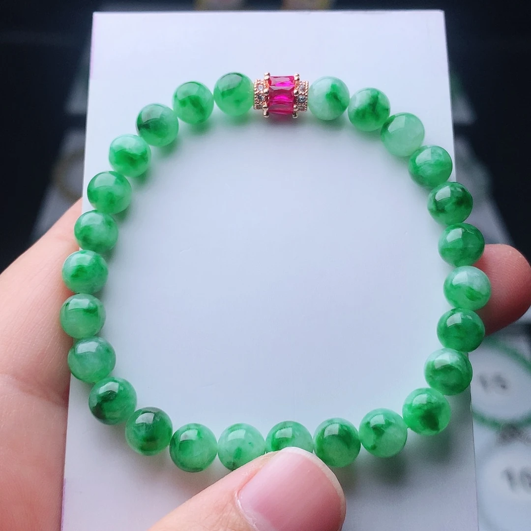 翡翠未镶嵌手链翡翠