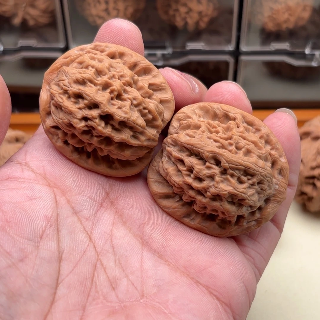 K***°文玩核桃把件金公子