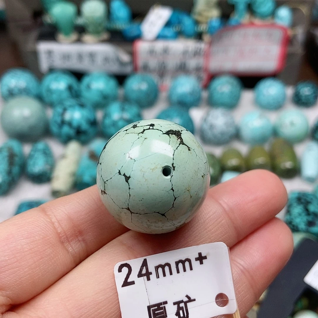 绿松石未镶嵌珠宝半成品