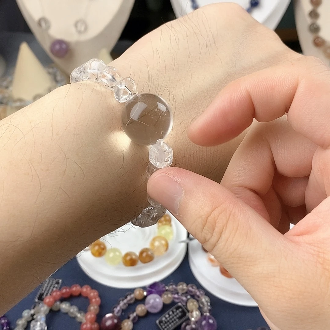 银S925镶嵌手链水晶