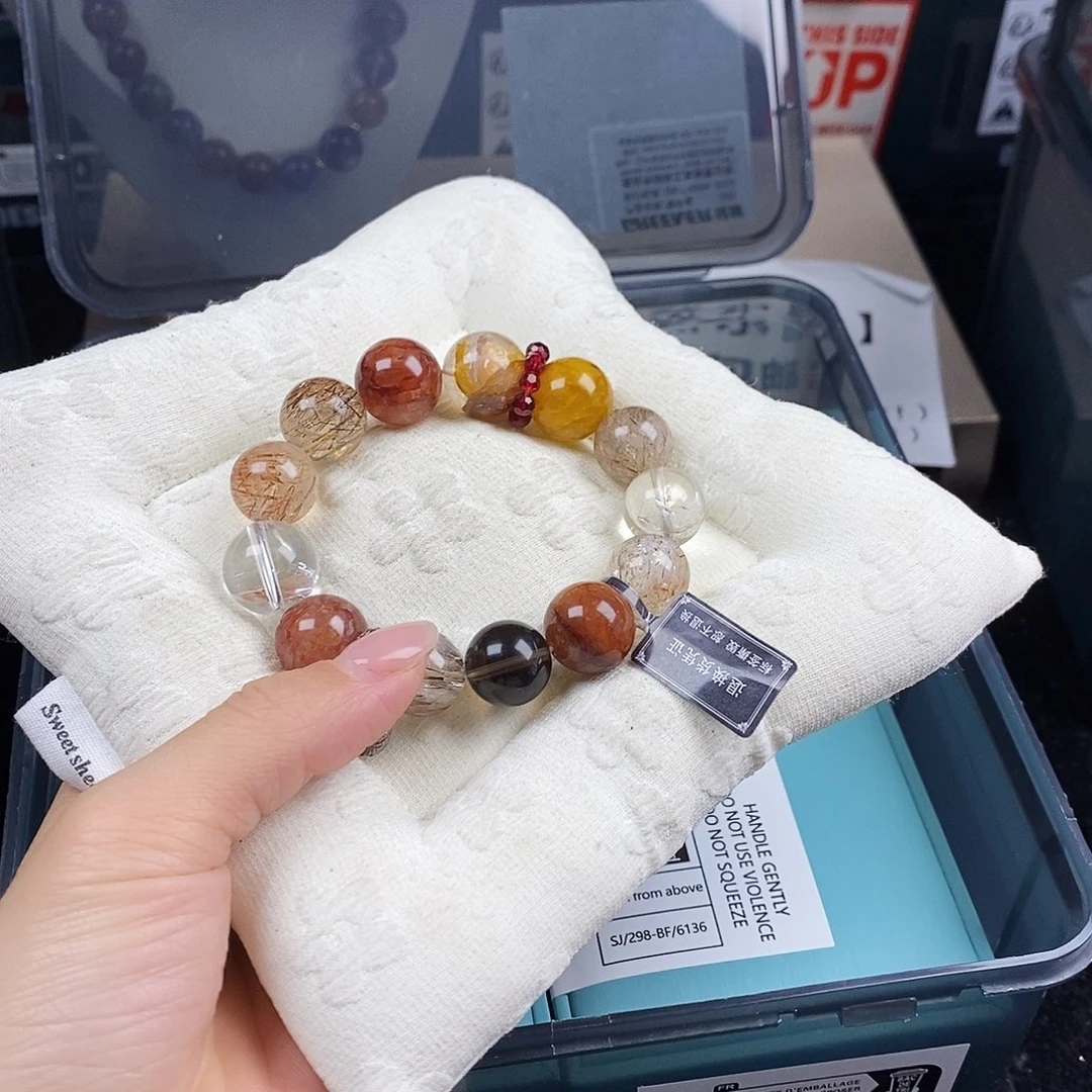 手链银S925镶嵌水晶
