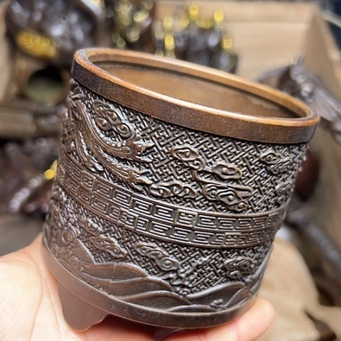 铜制文玩把玩物件