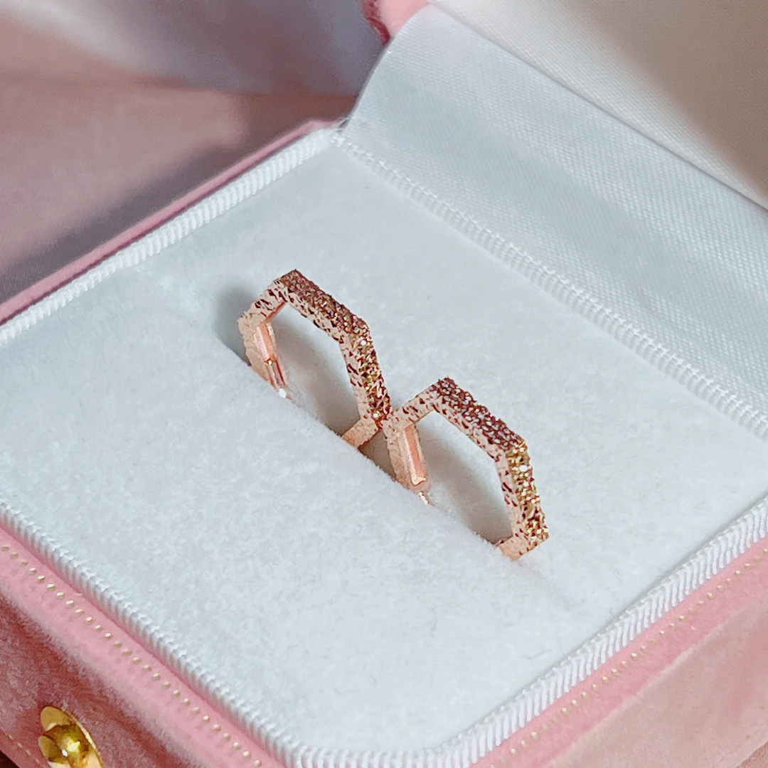 18k金耳饰（闪耀星辰）