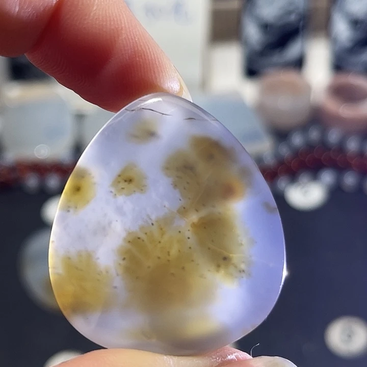 玛瑙/玉髓未镶嵌吊坠(不含链)