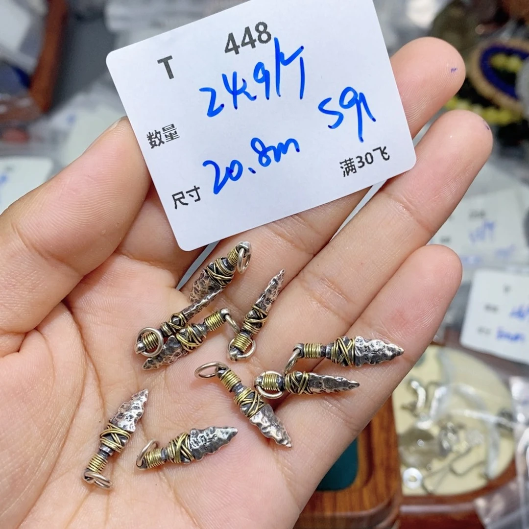 银S925镶嵌颈饰水晶T448