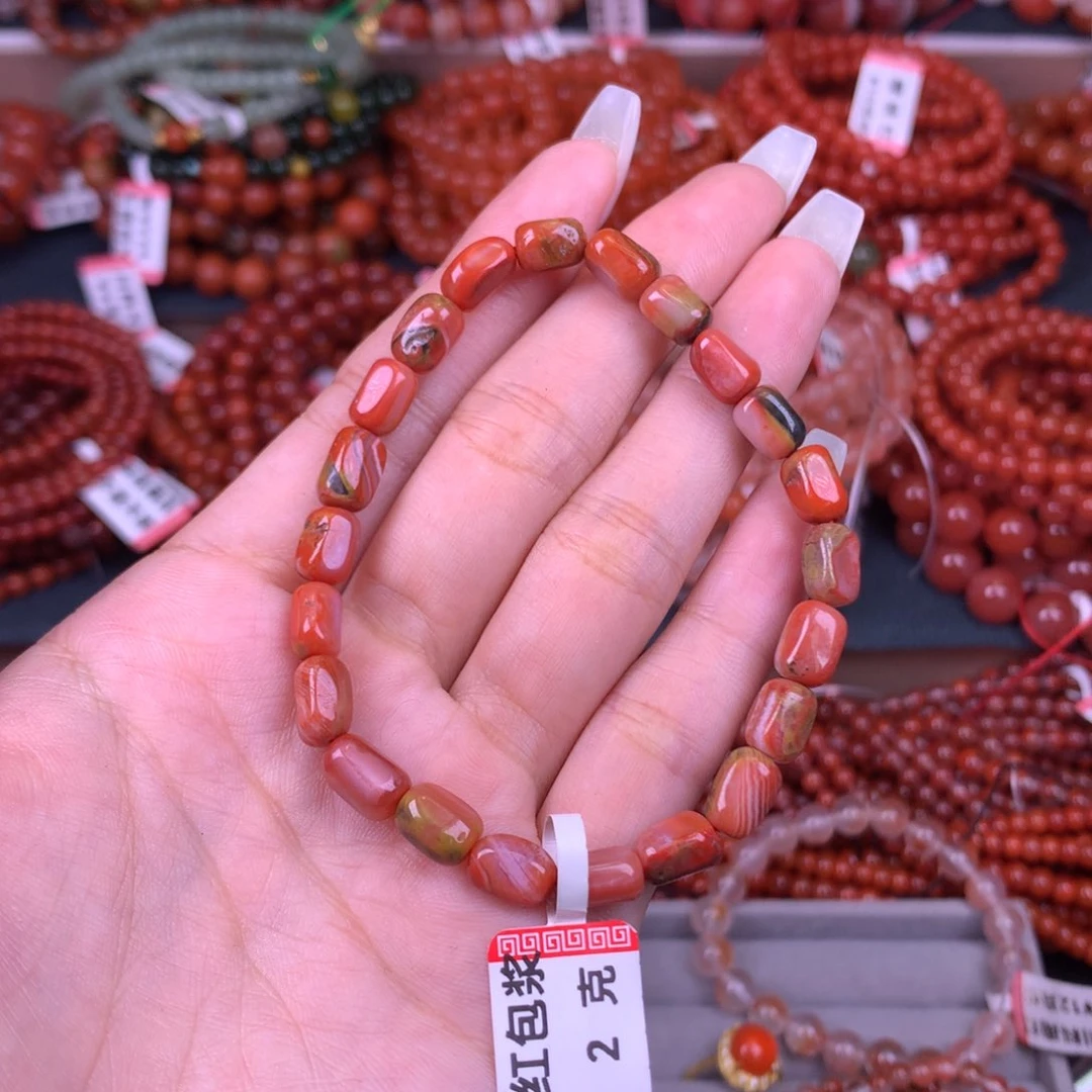 未镶嵌手链南红玛瑙36号卡6