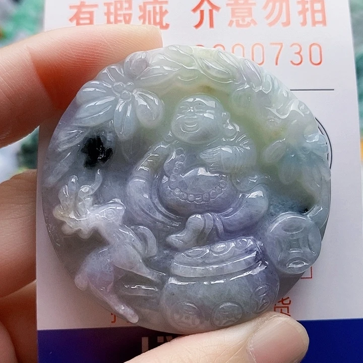 吊坠(不含链)未镶嵌翡翠