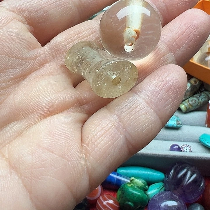 鏗****玛瑙/玉髓合金颈饰