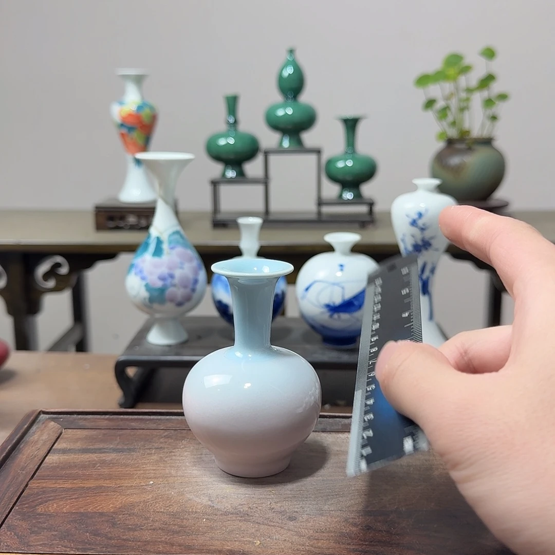 陶瓷手工非常迷你小花器