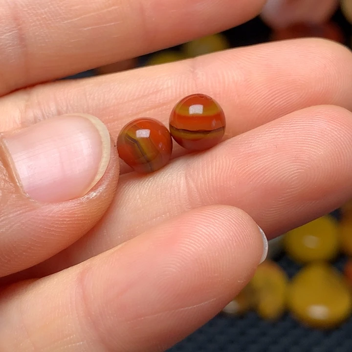 王****玛瑙/玉髓1未镶嵌战国红7