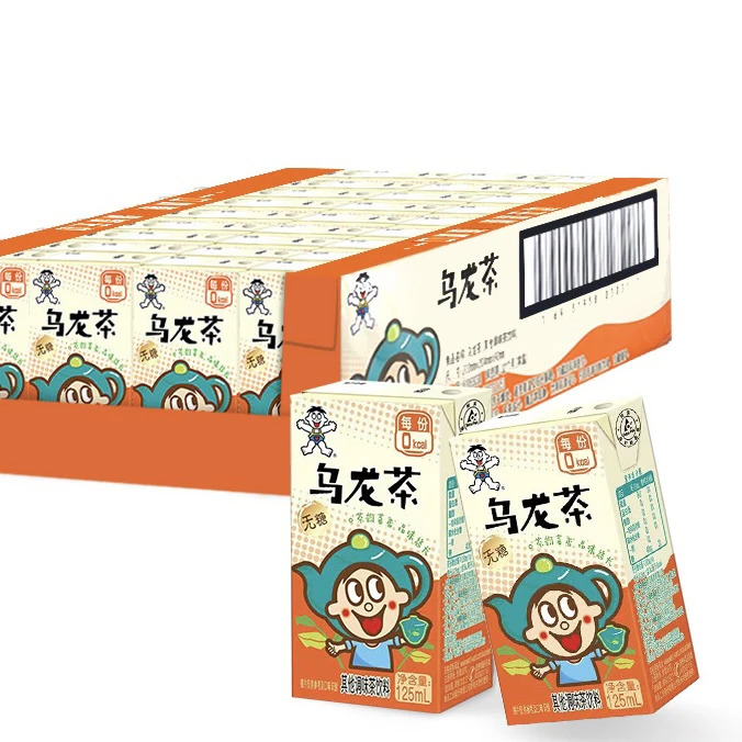 旺旺乌龙茶低糖无糖茶饮料清爽解渴必喝饮料旺仔