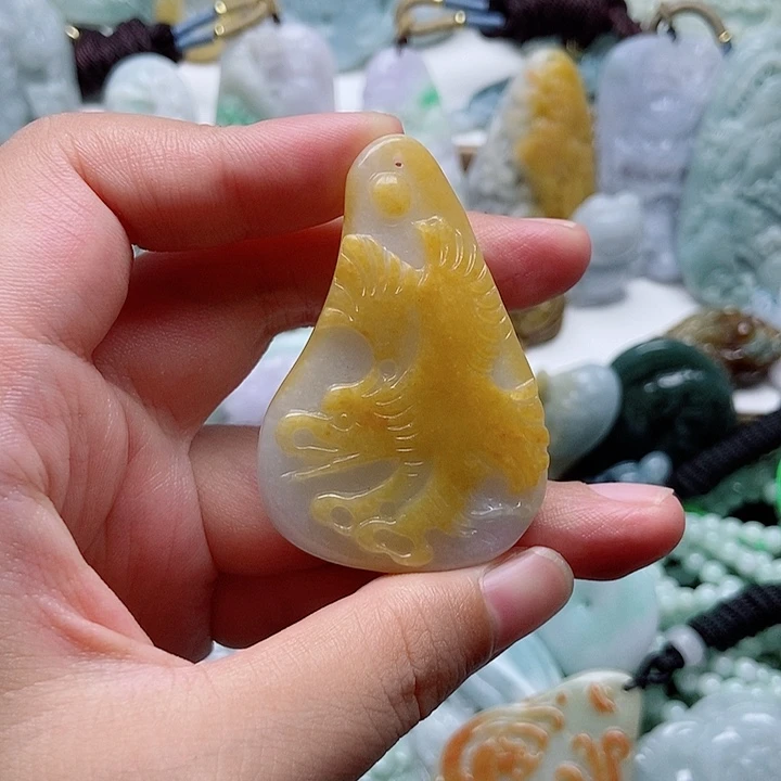 吊坠(不含链)未镶嵌翡翠1
