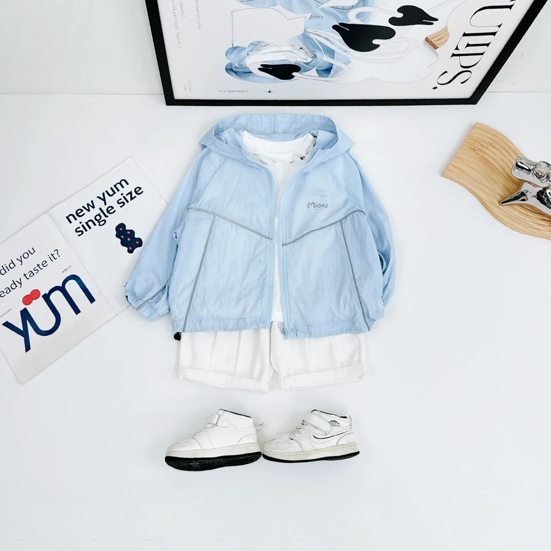 儿童薄款外套夏装男童夏季上衣2025新款潮 DMC6262 悠悠童话童装