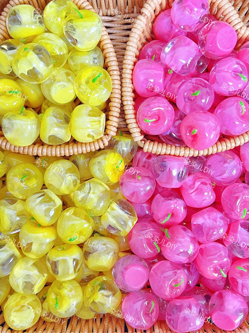 【染染儿DIY】【水果/蔬菜】饰品 树脂 桌面摆件