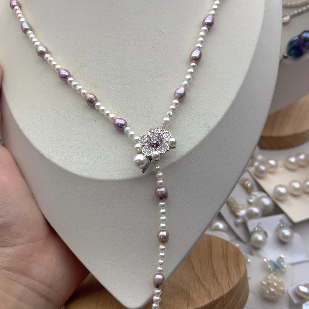 淡水珍珠未镶嵌颈饰