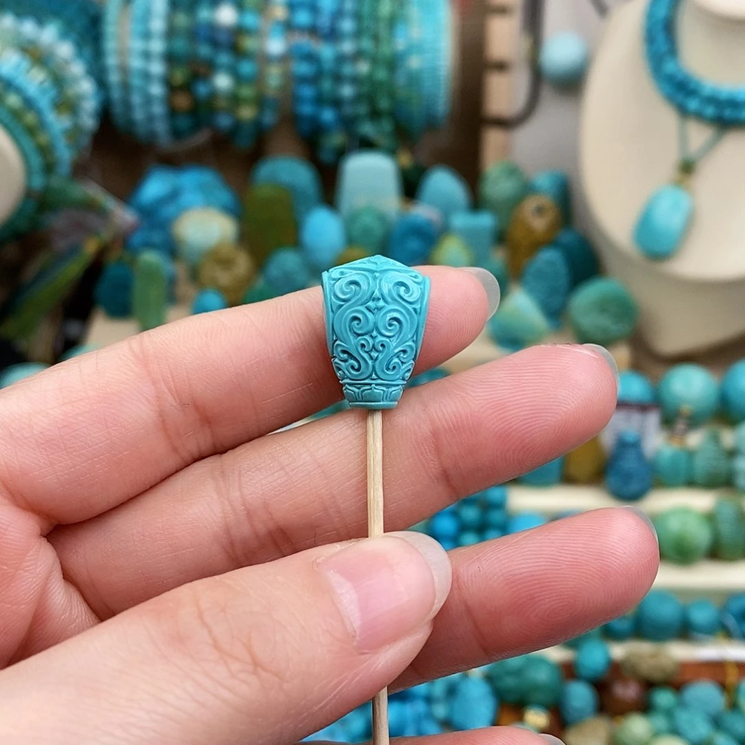 绿松石珠宝奇石未镶嵌