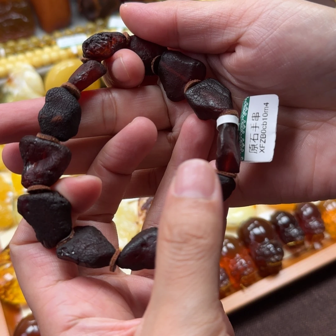 琥珀未镶嵌珠宝奇石