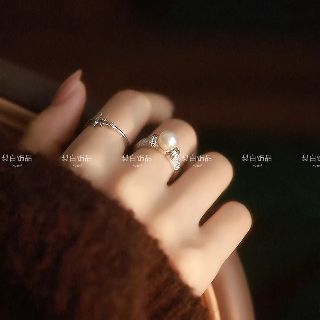 【星河坠】 轻奢浪漫女戒指气质唯美优雅时尚指环