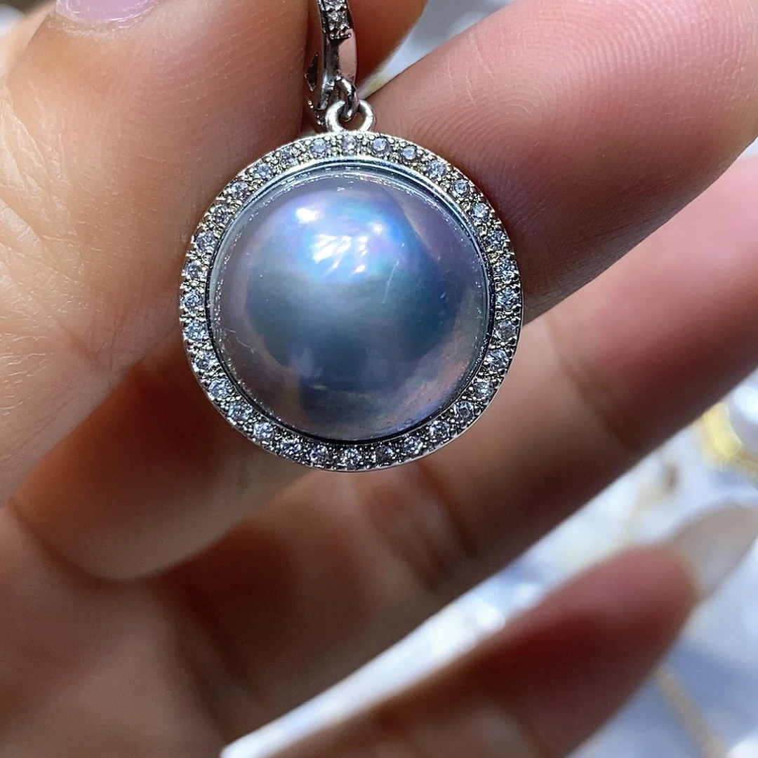 未镶嵌淡水珍珠吊坠