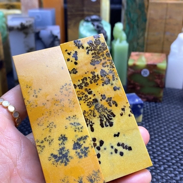 青田石虾*青田石印章石