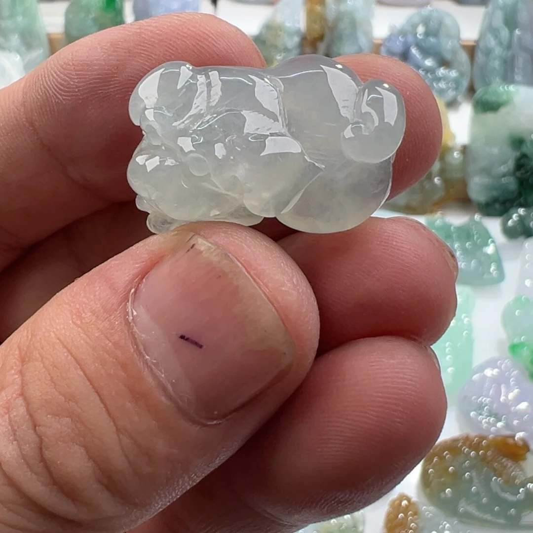 未镶嵌挂件翡翠翡翠挂件