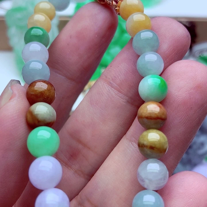 未镶嵌手链翡翠手链
