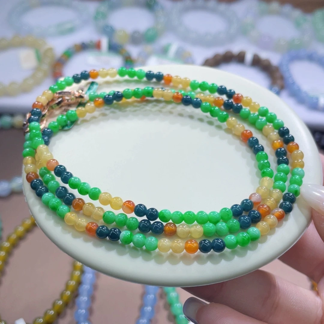 未镶嵌手链翡翠卡3.6