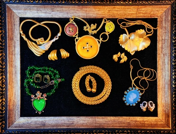 合金耳饰 囍壹壹Vintage饰品 轻奢复古宫廷风