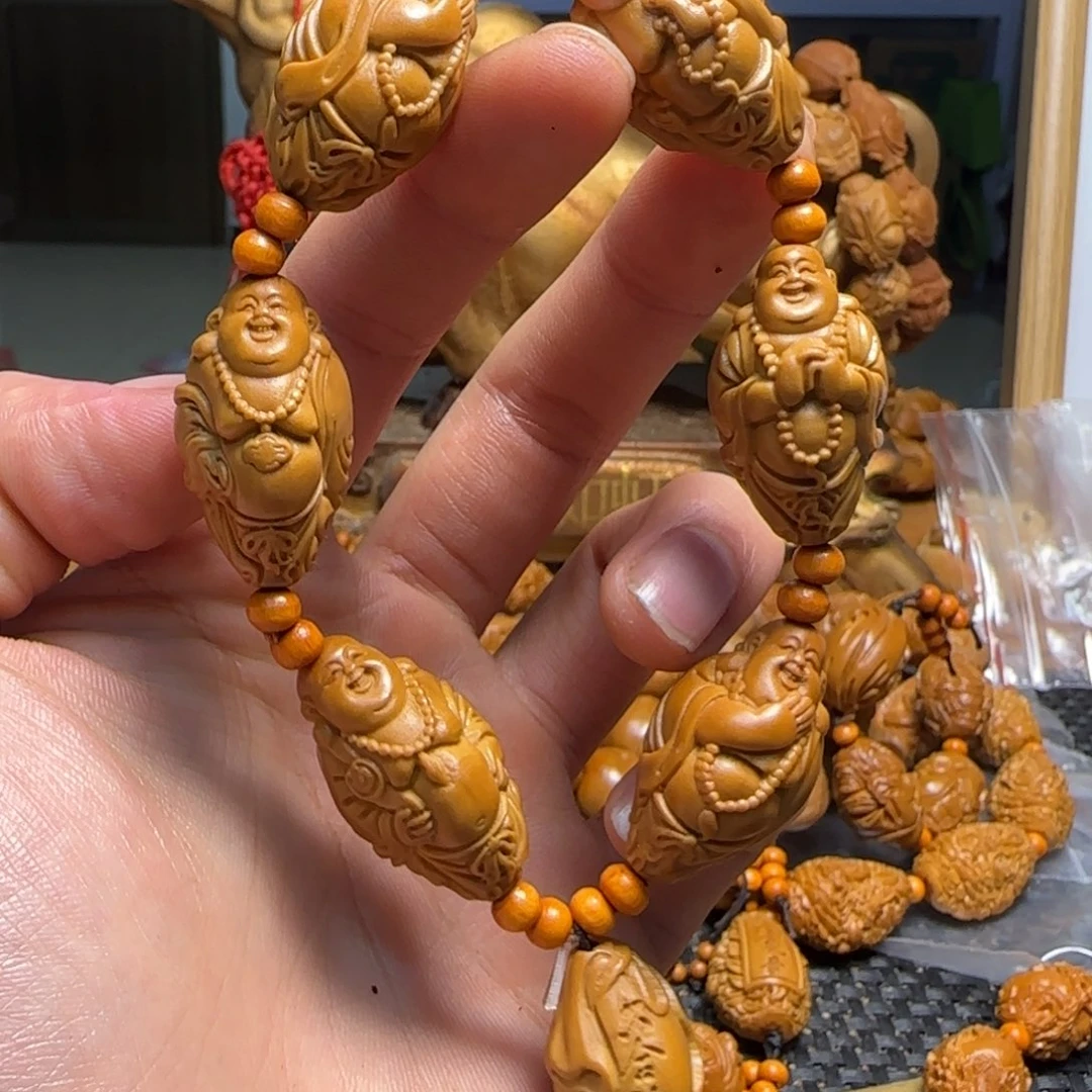 橄榄核手串/手链六合弥勒