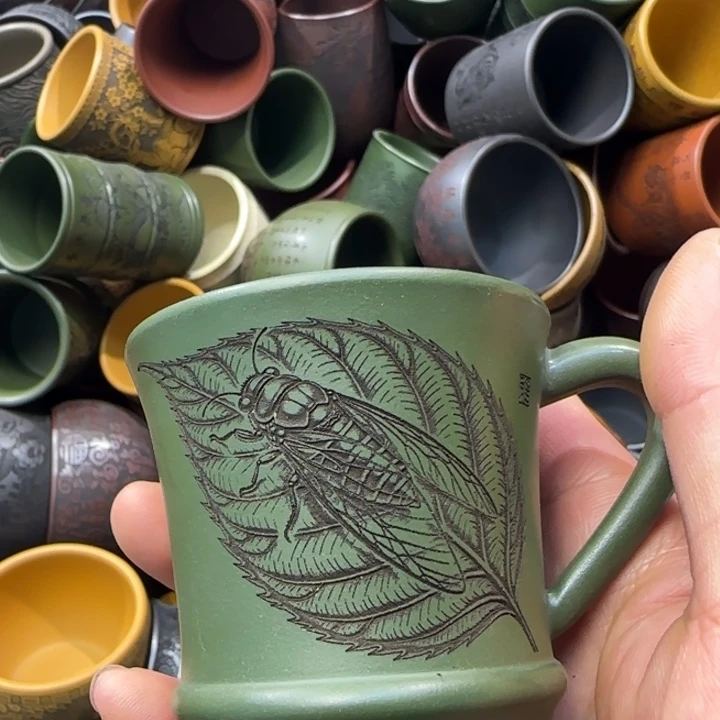 茶杯紫砂全手工制作工艺